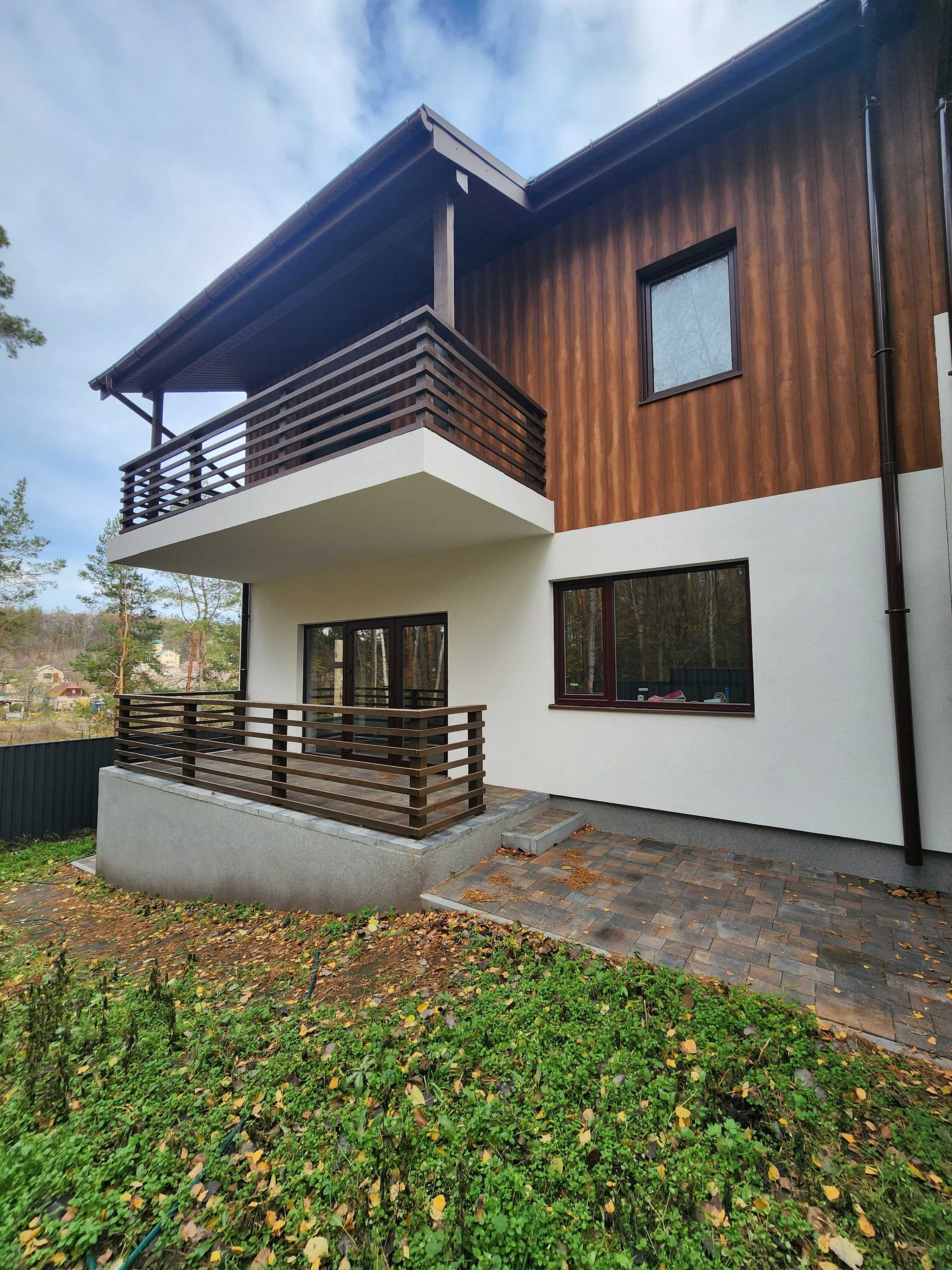 Продам будинок_дуплекс біля лісу. (Глеваха). Є_Оселя, Є_Постанова.