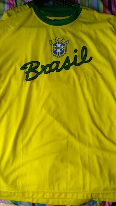 Camisetas seleção brasileira + Coletes para festas