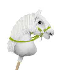 Wodze dla konia Hobby Horse – limonka!