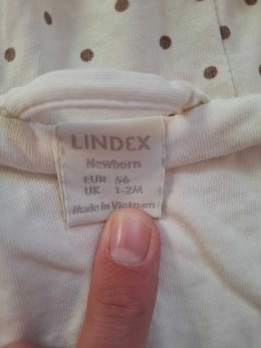 Ciepła bluza Lindex rozmiar 56 bawełniany podszewka