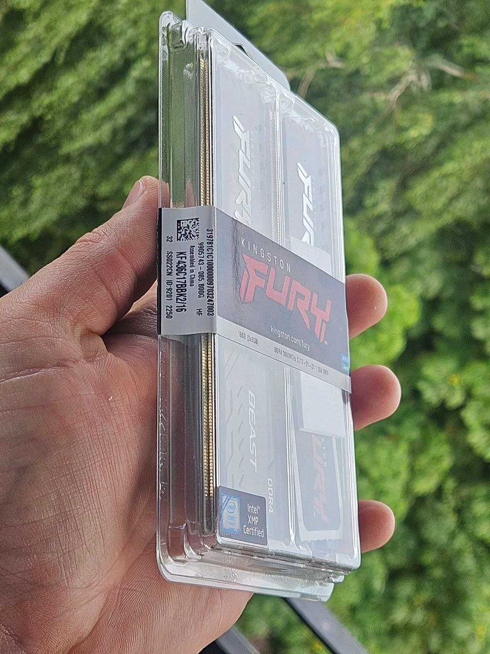 Pamięć RAM Kingston Fury FURY Beast DDR4 16 GB 3600MHz CL17