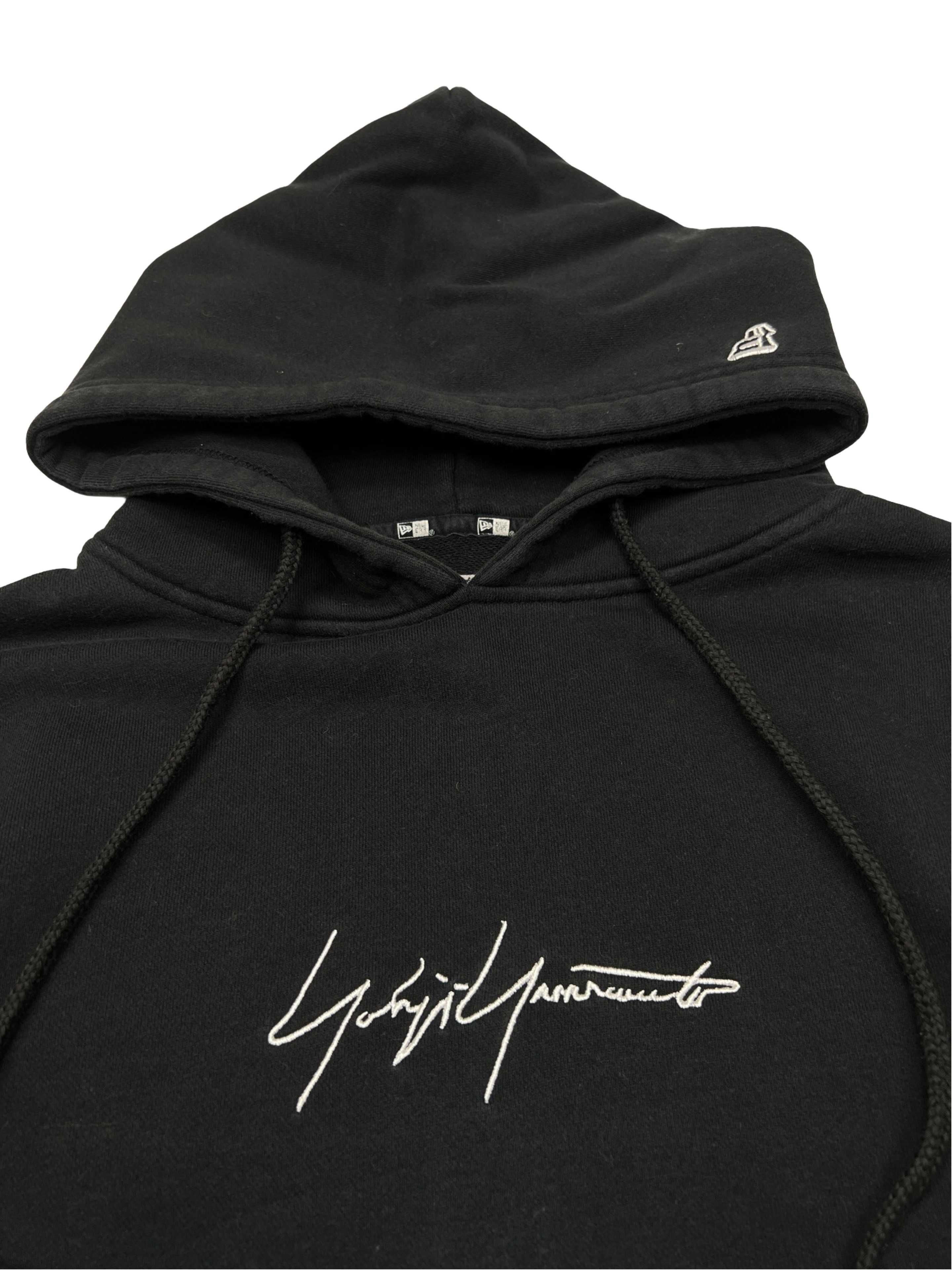 Yohji Yamamoto New Era Hoodie худі з лого по центру supreme