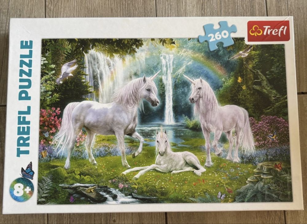 Puzzle w jednorożce 260 elementów