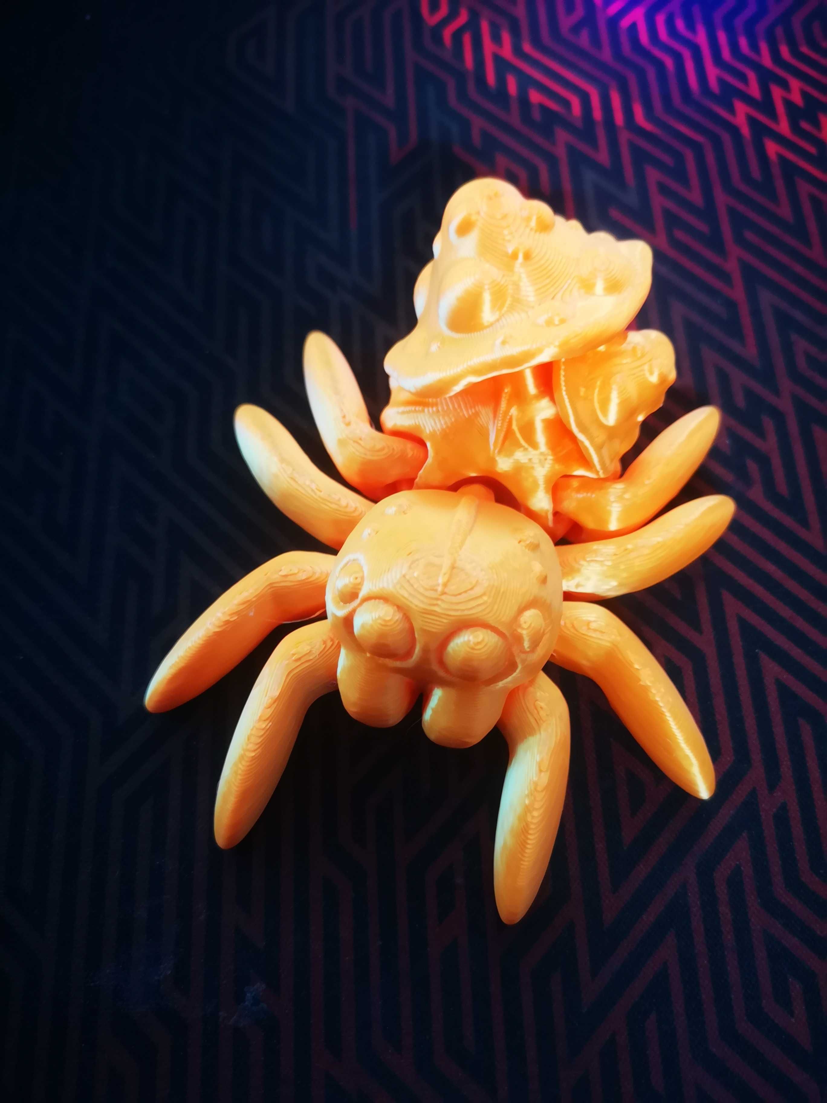 Aranha articulado em 3D