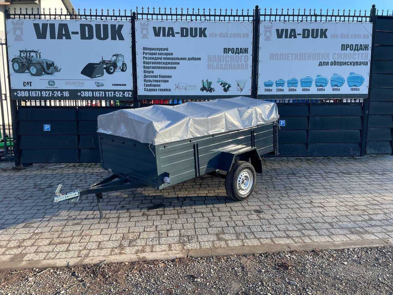 Причеп автомобільний АМС 750 2500х1500мм ПРИЦЕП\ПРИЧІП