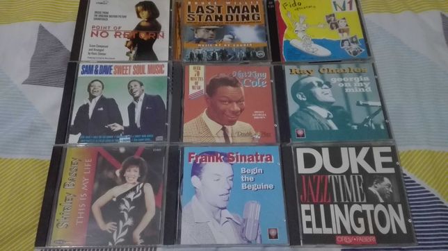 CDs Frank Sinatra  - Ray Charles e outros
