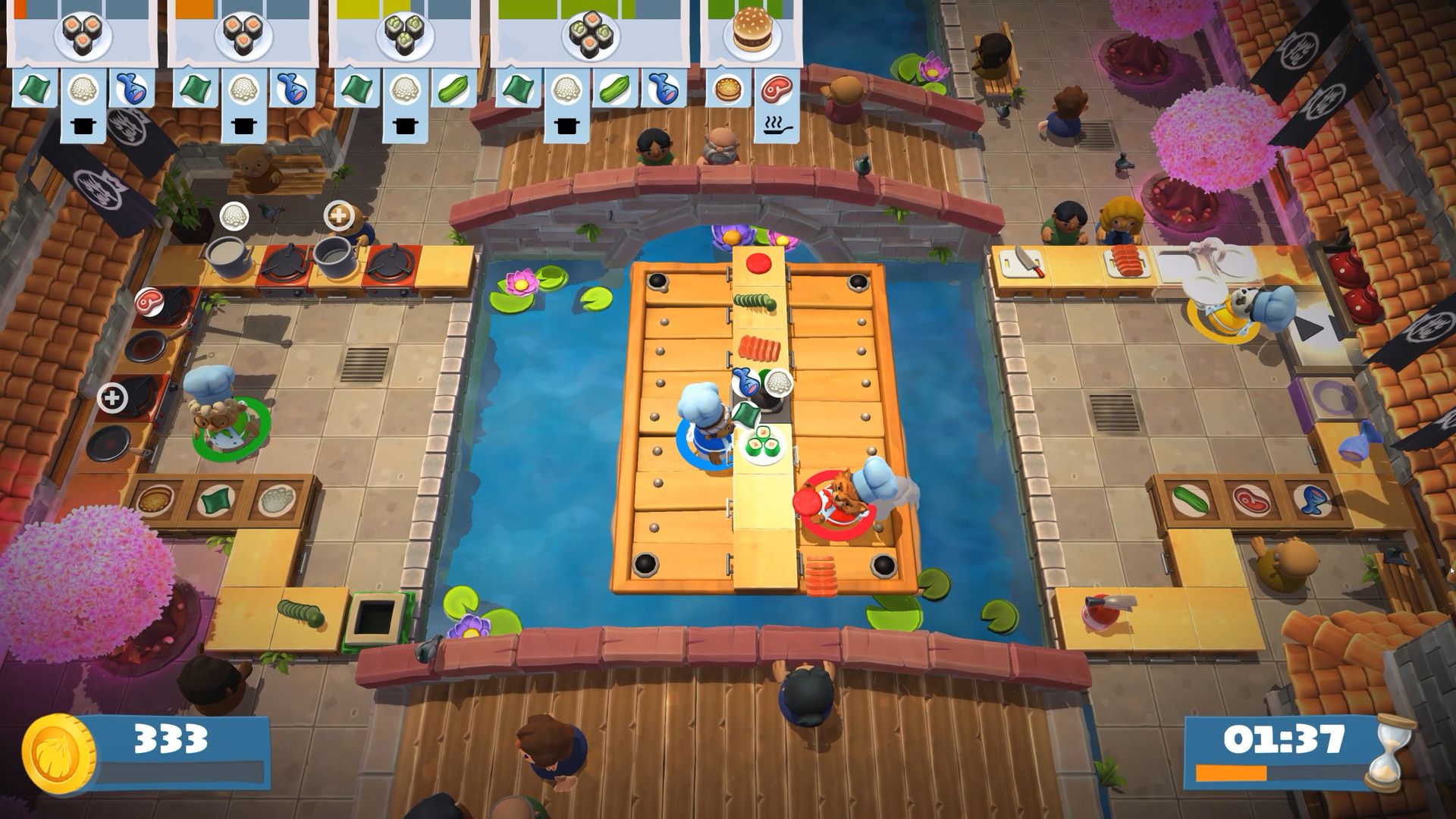 Zestaw Overcooked! Rozgotowani + Overcooked! 2: Rozgotowani (NSW)