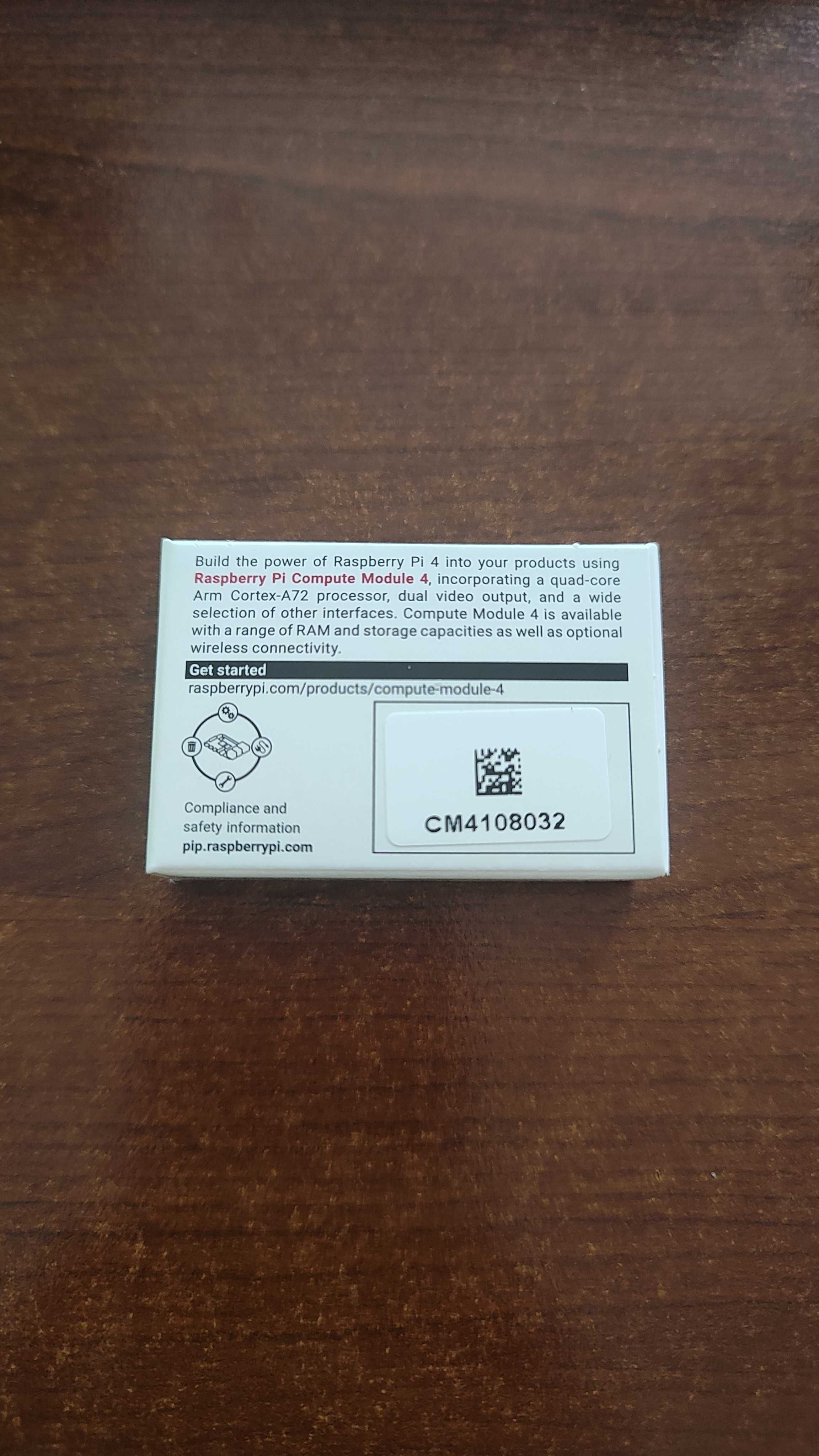 Raspberry Pi CM4 8GB RAM / 32GB eMMC + WiFi/Bluetooth