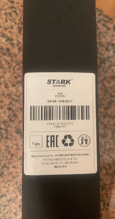 Filtro de ar para carro
