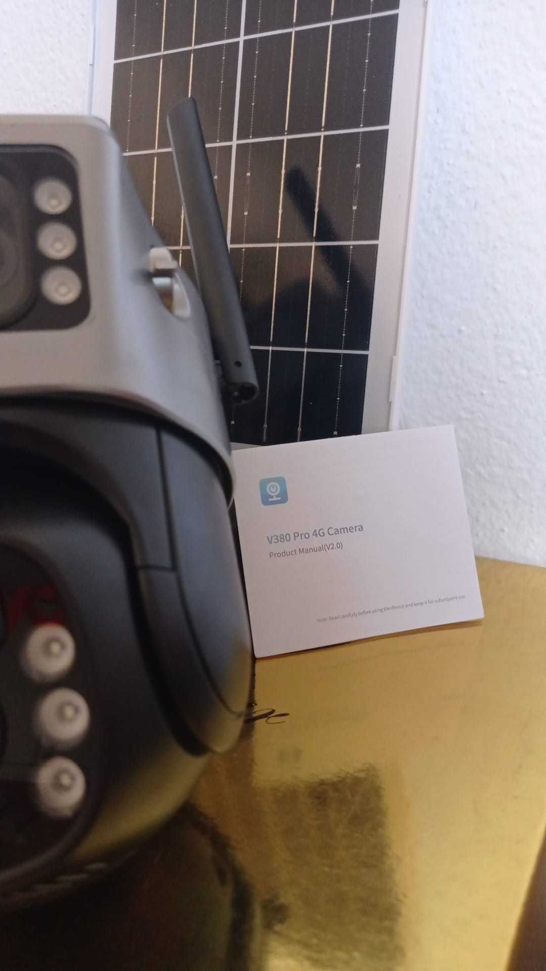 Câmara Vigilância Energia Solar - 4G - HD - Nova!!