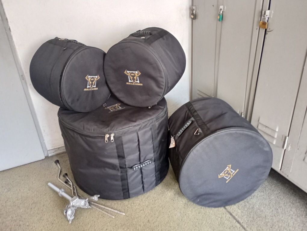 Perkusja Bębny Tama Swingstar + nowe pokrowce Bullcases