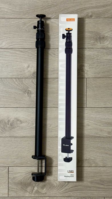 Штатив тримач на стіл для лампи камери 124см Ulanzi Vijim LS03