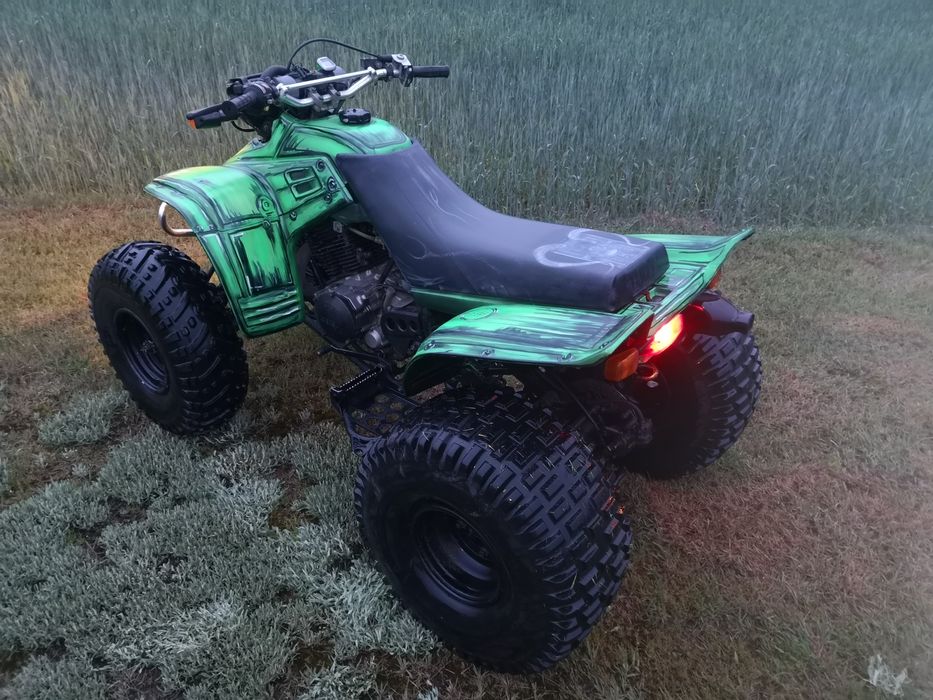 Yamaha Warrior 350 z Niemiec HOMOLOGACJA YFM350 X po serwisie
