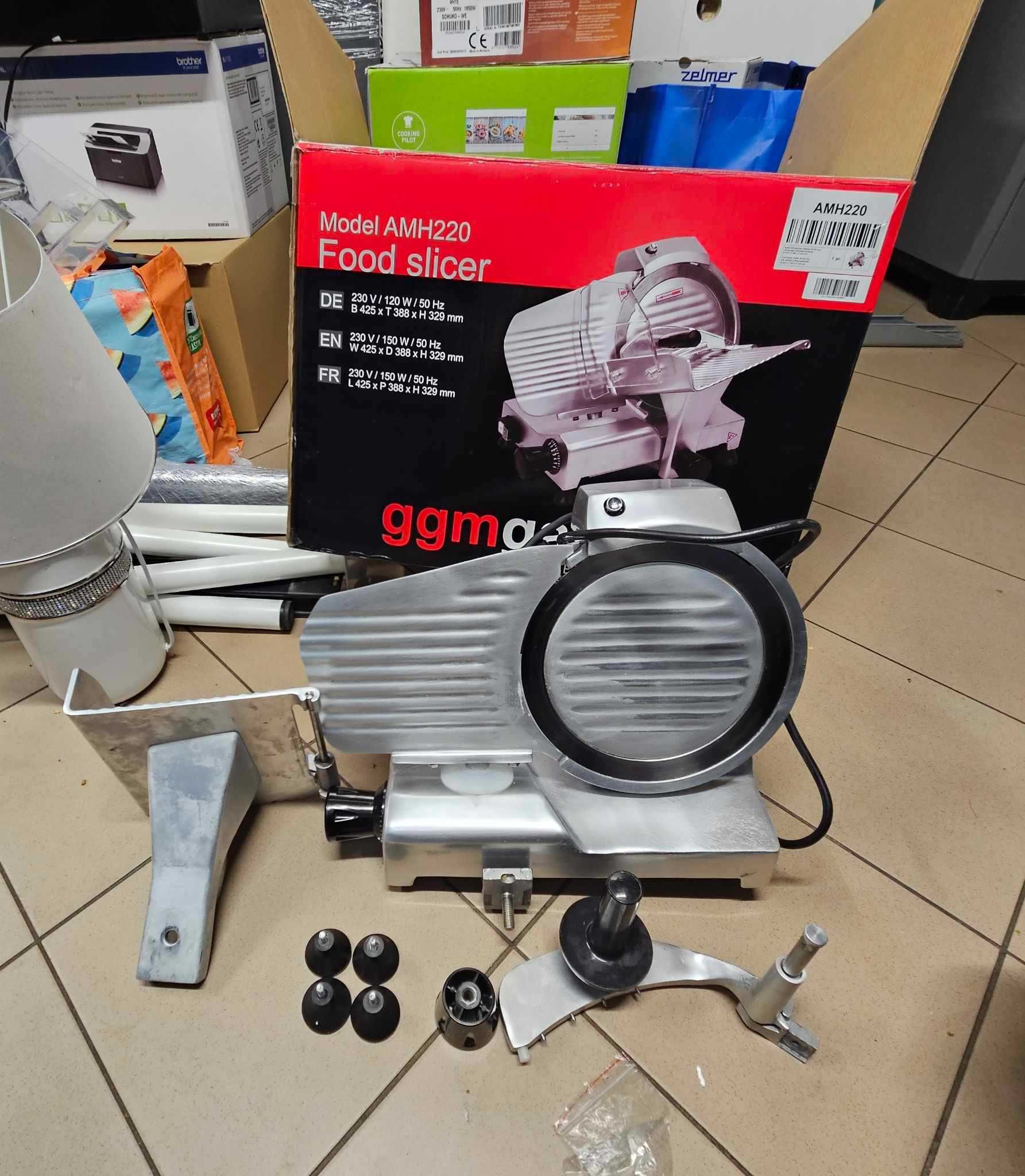 Krajalnica GGM Gastro AMH220 – Używana