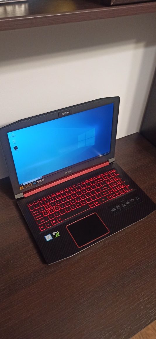 Laptop Gamingowy Acer Nitro 5, GeForce GTX 1050, i5 8300h + pokrowiec