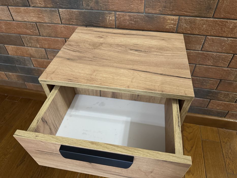 Тумбочка приліжкова JENSLEV 1 дуб, 2 шт