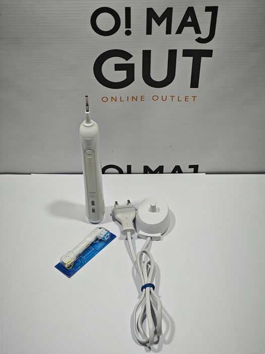 Szczoteczka Elektryczna Oral-B Pro 1 200 Biała + Końcówka