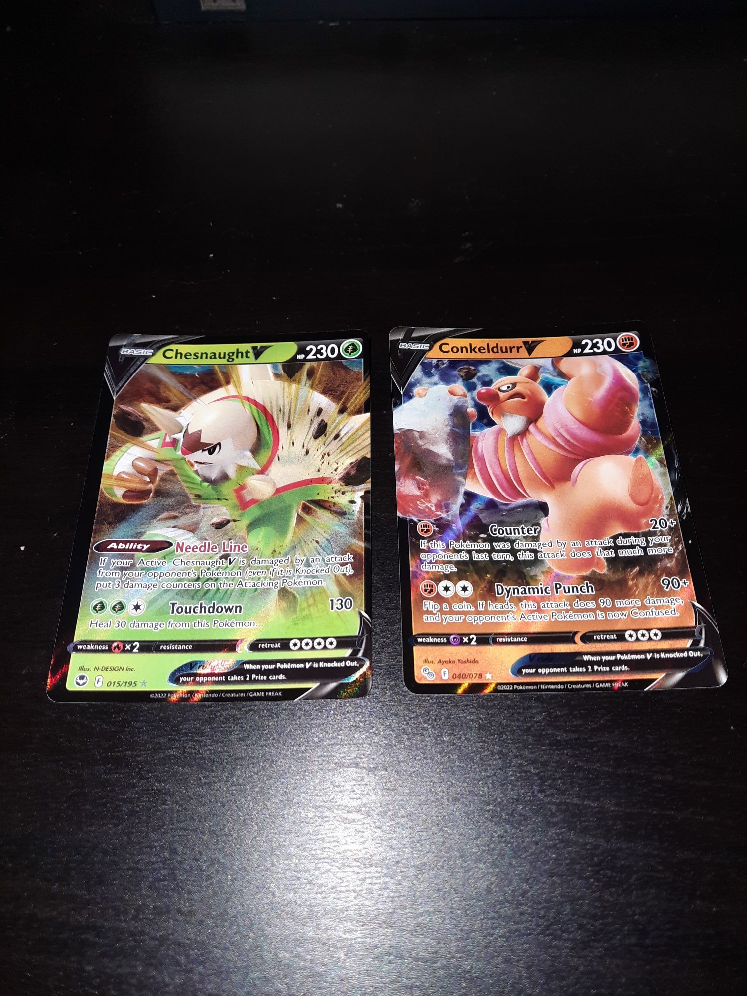 Cartas pokemon full art, V e Vstar