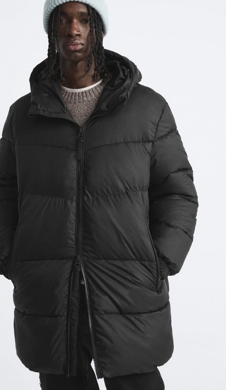 ZARA пуховик чоловічий, XL, куртка зимова, пальто