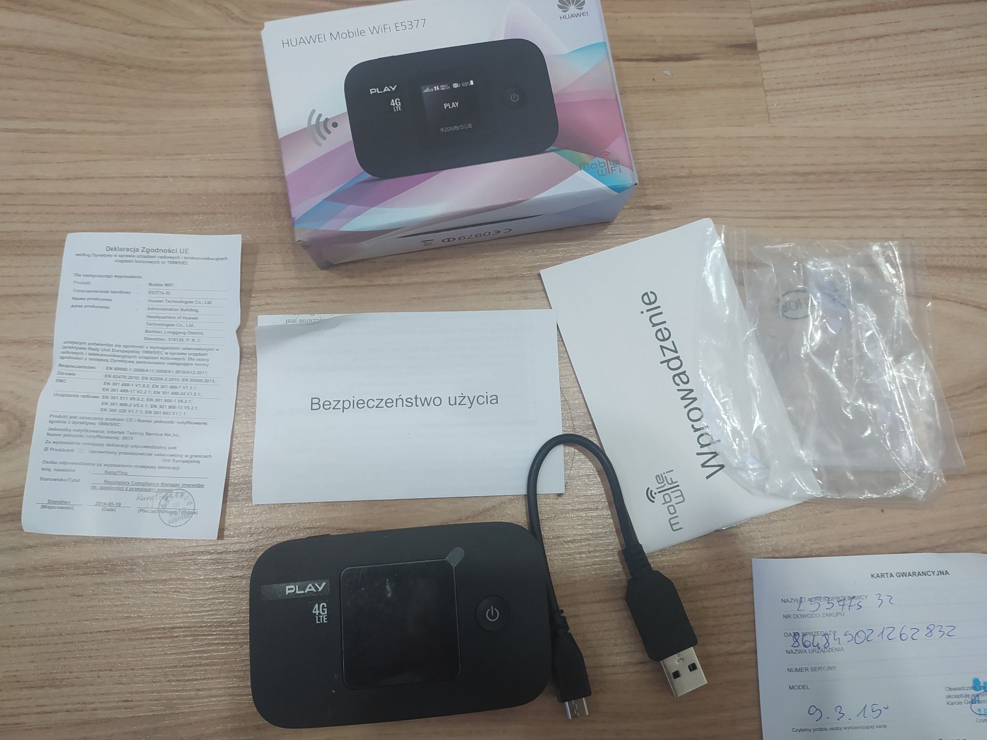 Router modem Huawei e5377