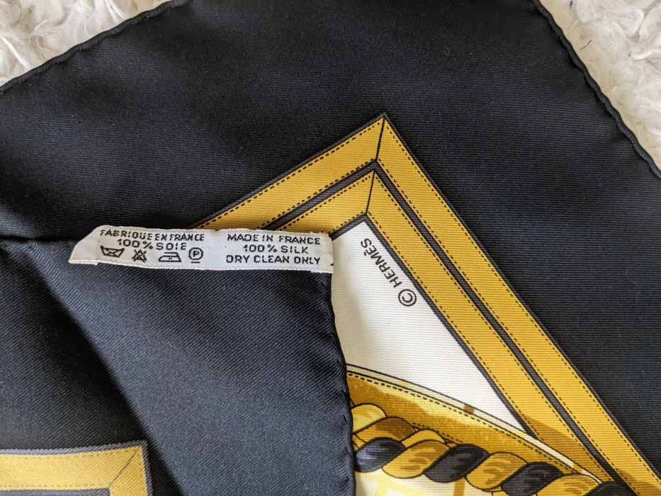 Hermes шовкова хустка шов роуль  оригінал шарф преміум бренду