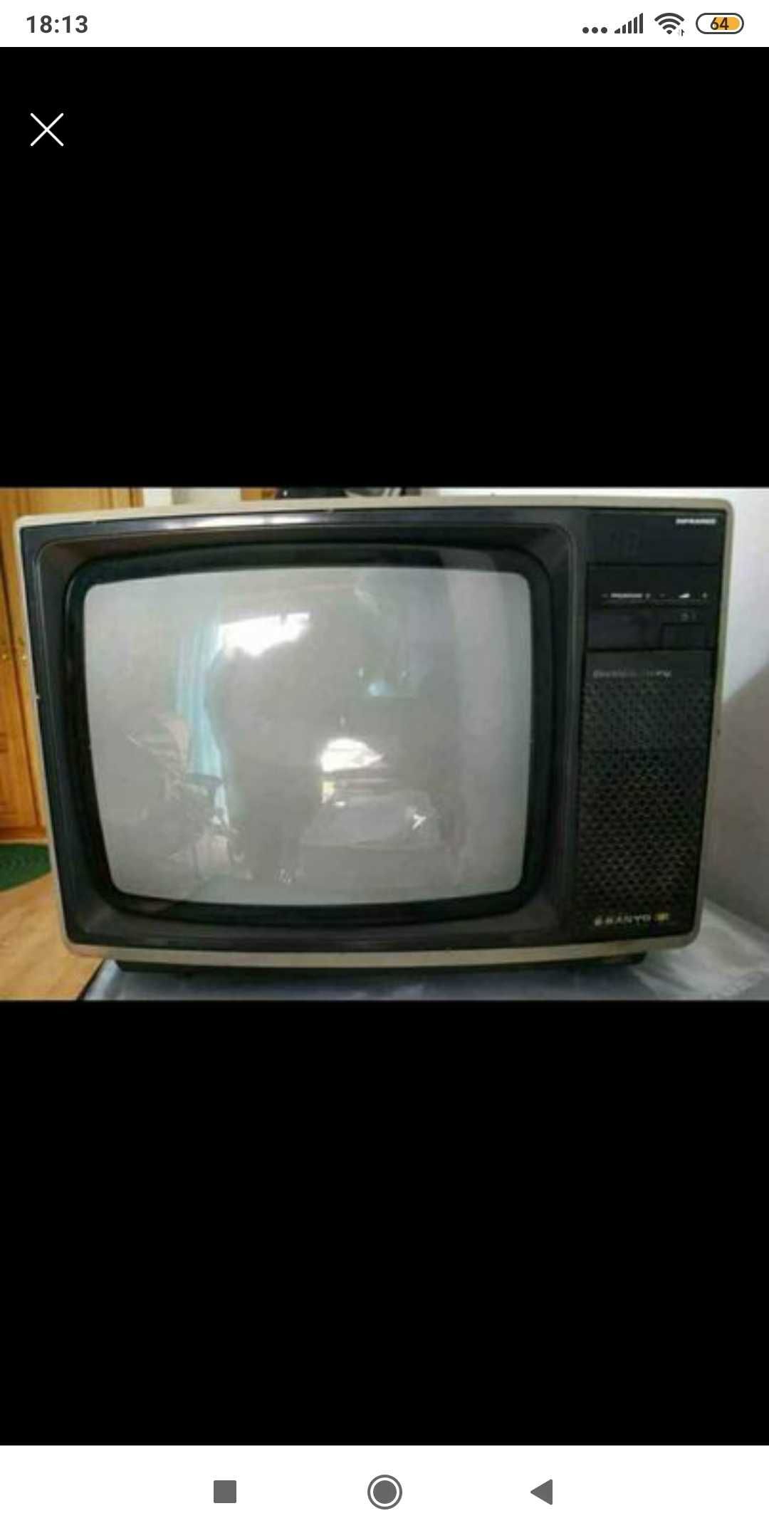 Televisão sanyo (antiga)