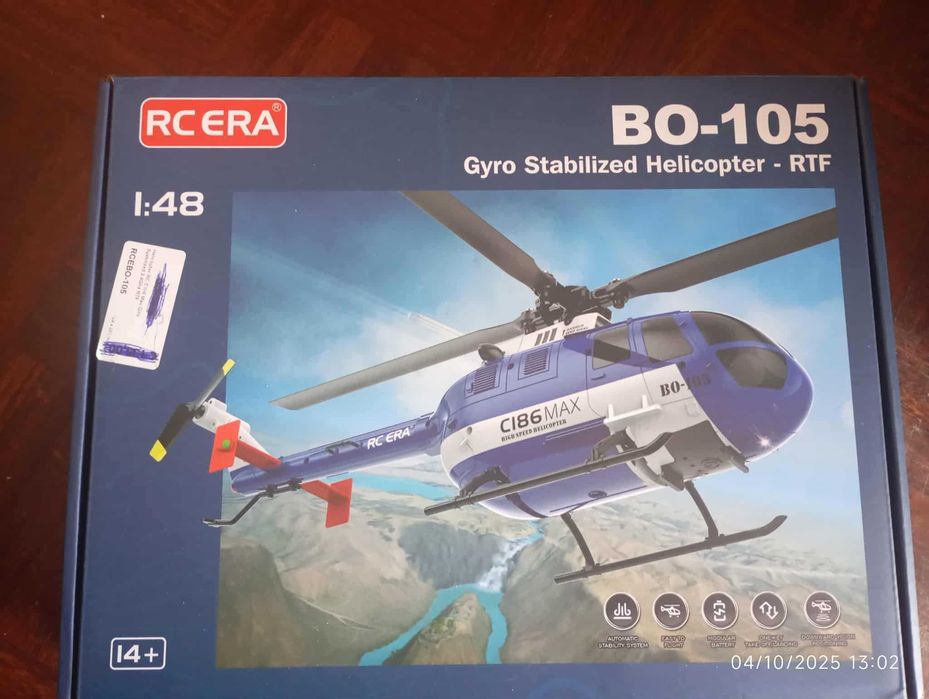 Aeromodelismo Héli BO-105