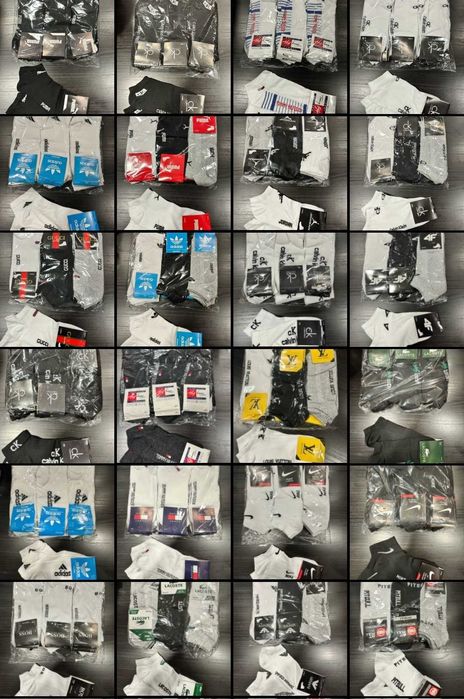 Nowość skarpetki męskie i damskie 12par w paczce