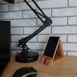 Unikatowa Podstawka Na Telefon Wyjątkowy Stojak Drewniany