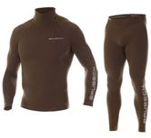Brubeck RANGER WOOL męska bielizna TERMO dla wojska myśliwych KHAKI