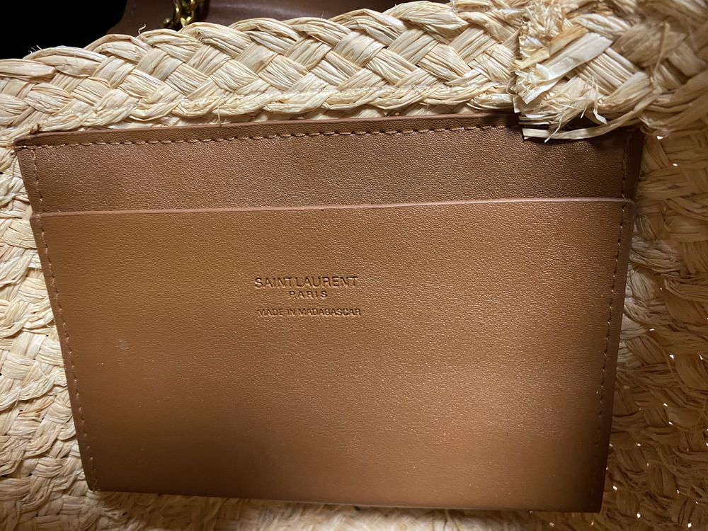 torebka torebeczka słomiana koszyk ysl saint laurent letnia