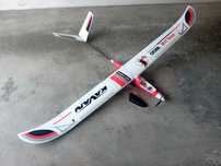 Aeromodelismo RC motoplanador Falke  da Kavan