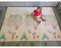 Килимок 200×160см, 1.2см Великий коврик детский килим дитячий термо