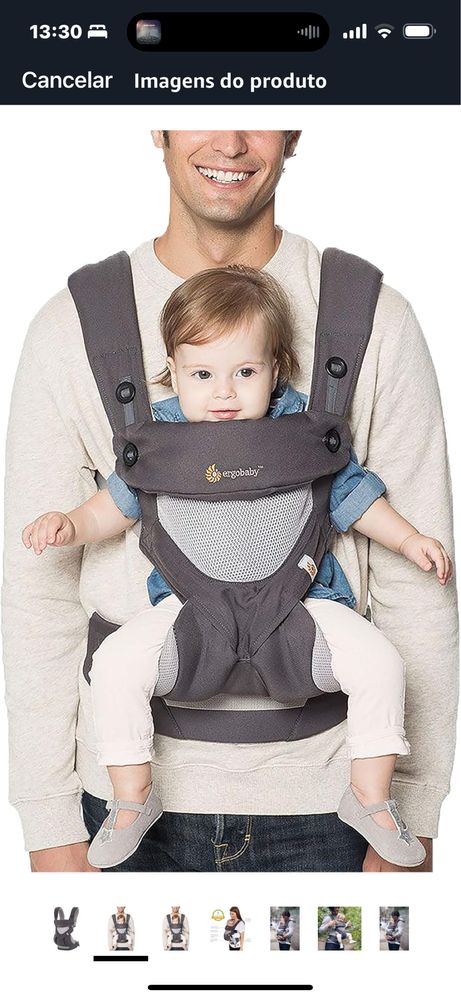 Ergobaby Porta-bebês 360 Cool Air Mesh