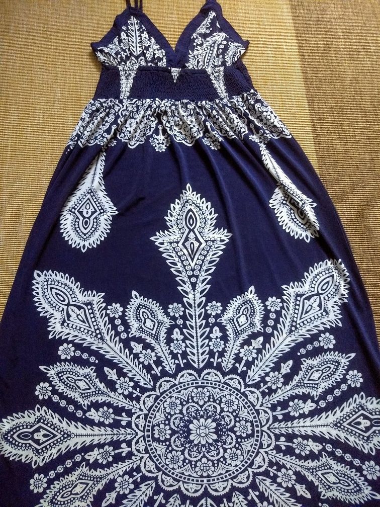 Vestido maxi de verão