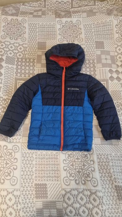 Kurtka chłopięca Columbia zimowa + czapka i rękawiczki