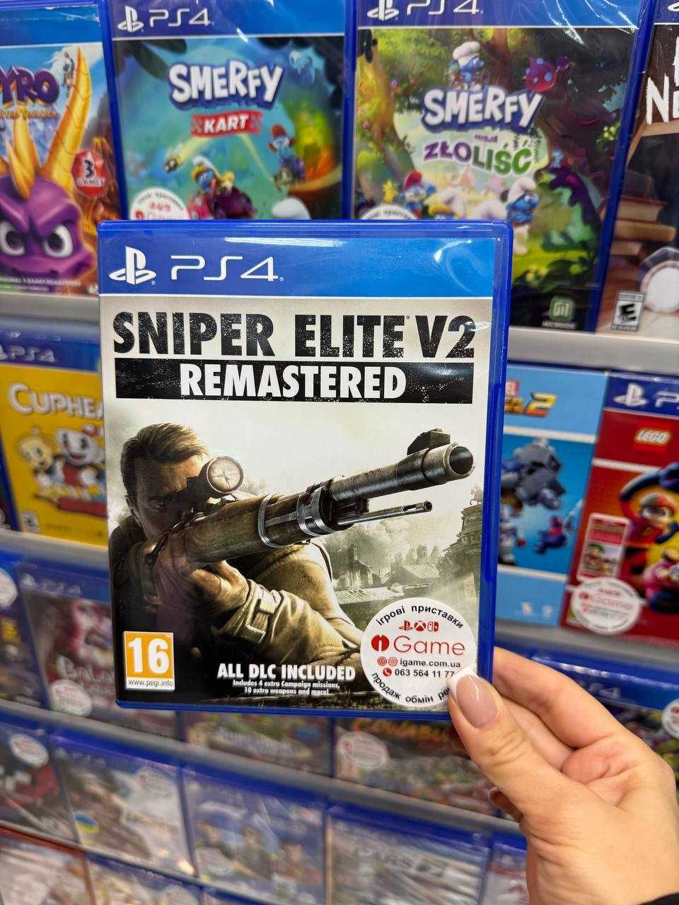 Sniper Elite V2 remastered, Ps4, Ps5, igame