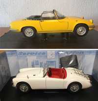 Lotus Elan S1 (Sun Star) + MG MGA (Revell)