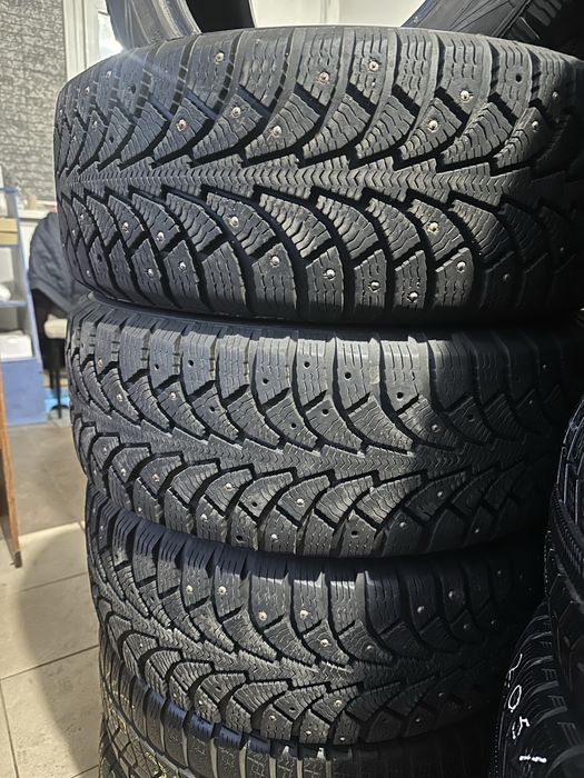 215/55/16 кама 7+мм шиповка зима 4шт по 1500грн)