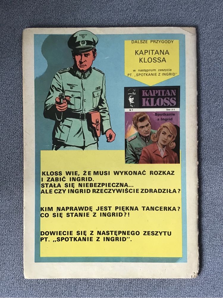 Kapitan Kloss Hasło wyd.I