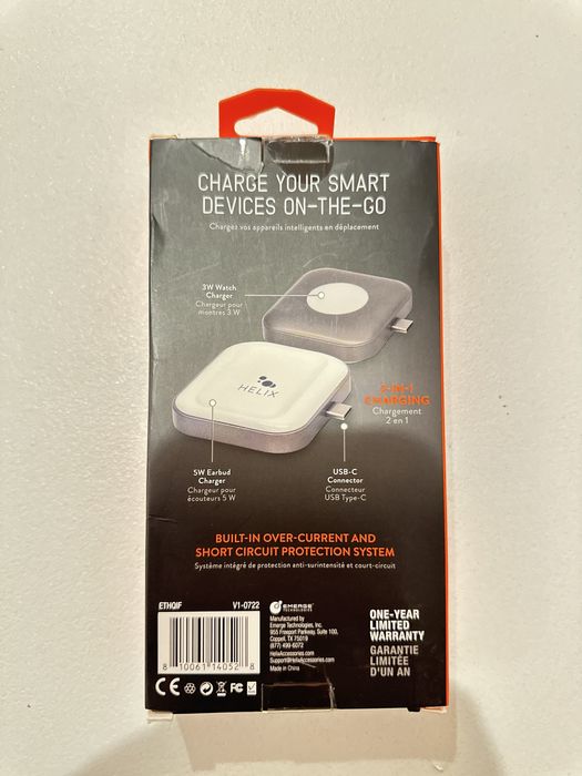 Зарядна панель для apple watch та airpods безпровідна