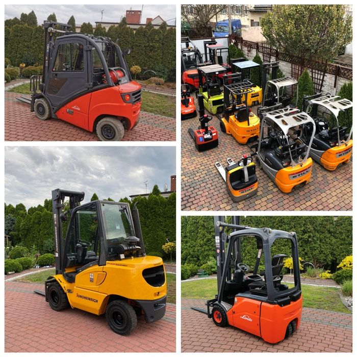 Wynajem wózka widłowego, paletowego 1t do 3,5t