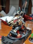 Figurka Warhammer Lord na Karkadraku malowana recznie