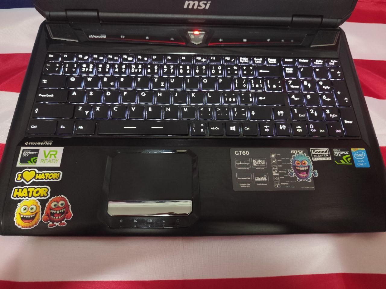 ‼️Ігровий MSI GAMING 15.6FHD/Core i7/8ядер/GTX 4GB/32GB RAM/SSD÷HDD‼️