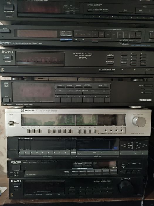 Тюнер denon, айва, kenwood и другие.