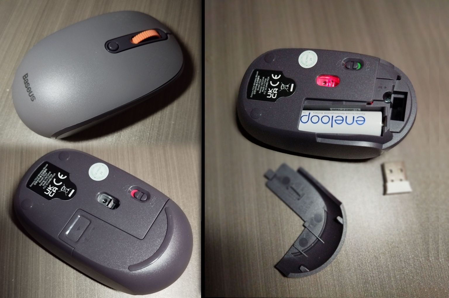 NOWA mysz bezprzewodowa BASEUS 2.4 GHz bluetooth 5.0 OKAZJA