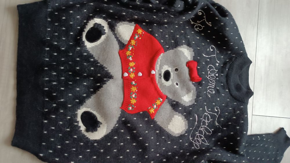 Sweter świąteczny damski