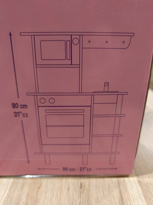 VILAC drewniana kuchnia z akcesoriami 3+