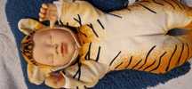 Lalka Anne Geddes tygrys