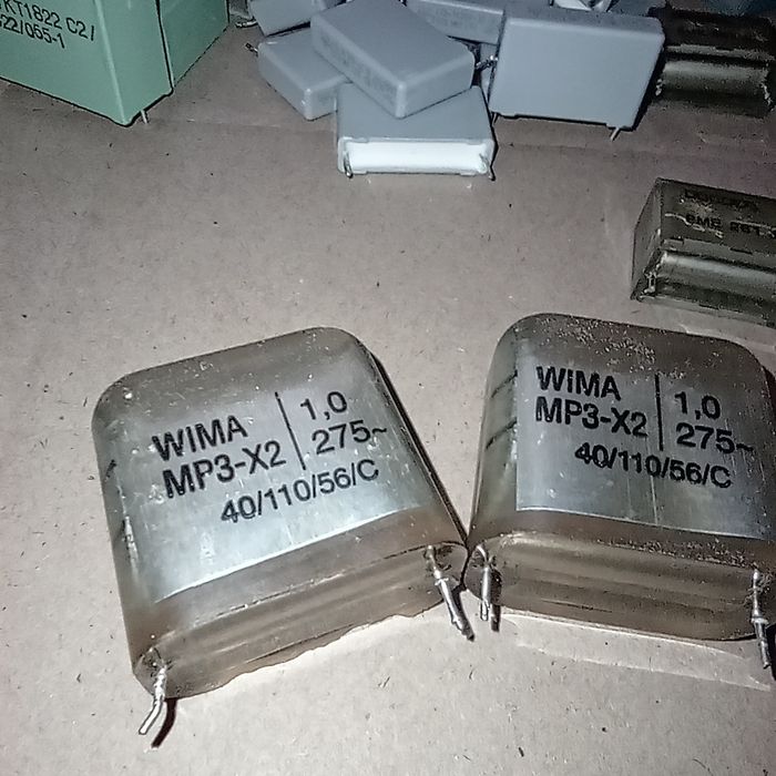 Конденсатори WIMA RIFA MKP MKT